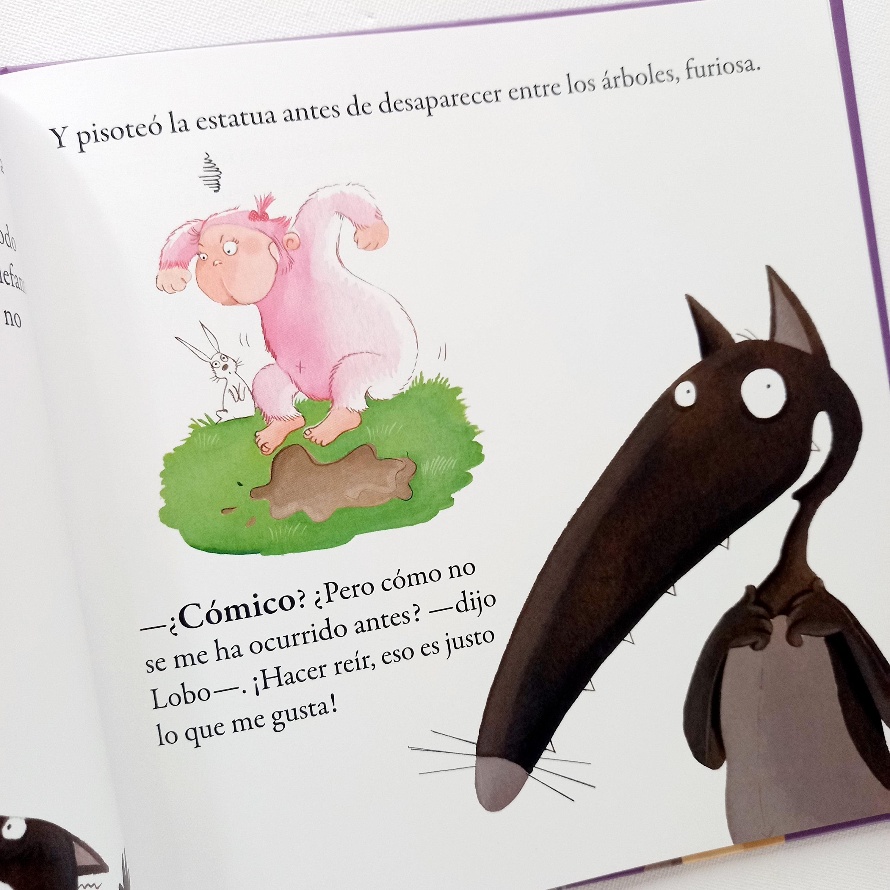 El lobo que quería ser artista. El lobo que quería ser artista.